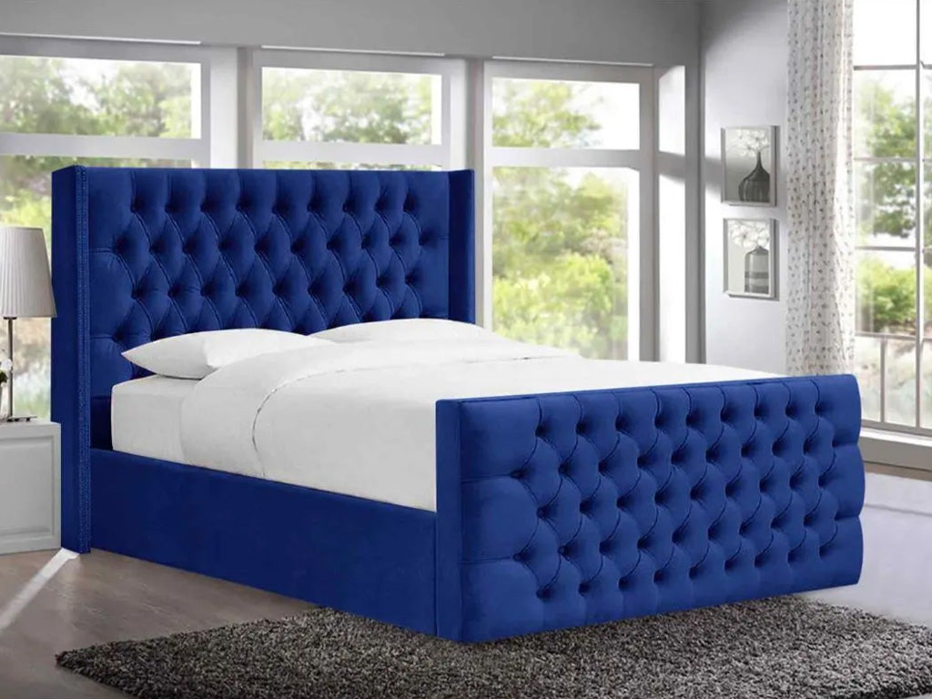 Elizabeth Wingback Bed Frame - Unique Style Beds. 