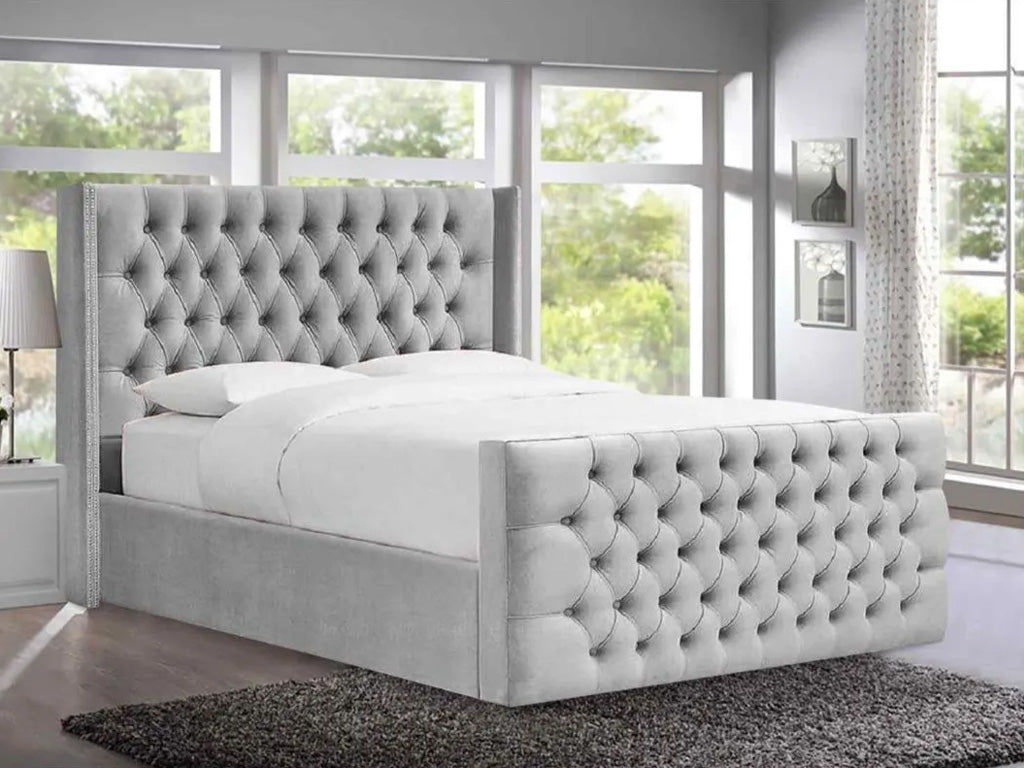 Elizabeth Wingback Bed Frame - Unique Style Beds. 