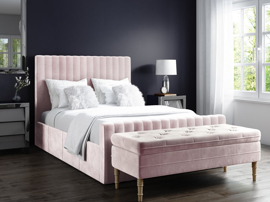 Zenith Lined Bed Frame